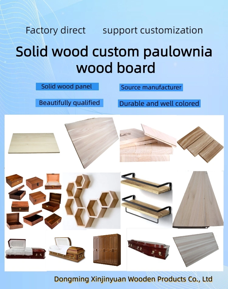 Manufacturers Supply Preferential Prices Paulownia Broken Board Paulownia Taekwondo Broken Board High Gloss MDF/Plywood/Blockboard UV Veneer Ecological Board