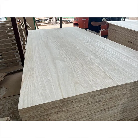 The Best Price Paulownia Wood Boards Supplier Paulownia Edge Glued Solid Board for Furniture